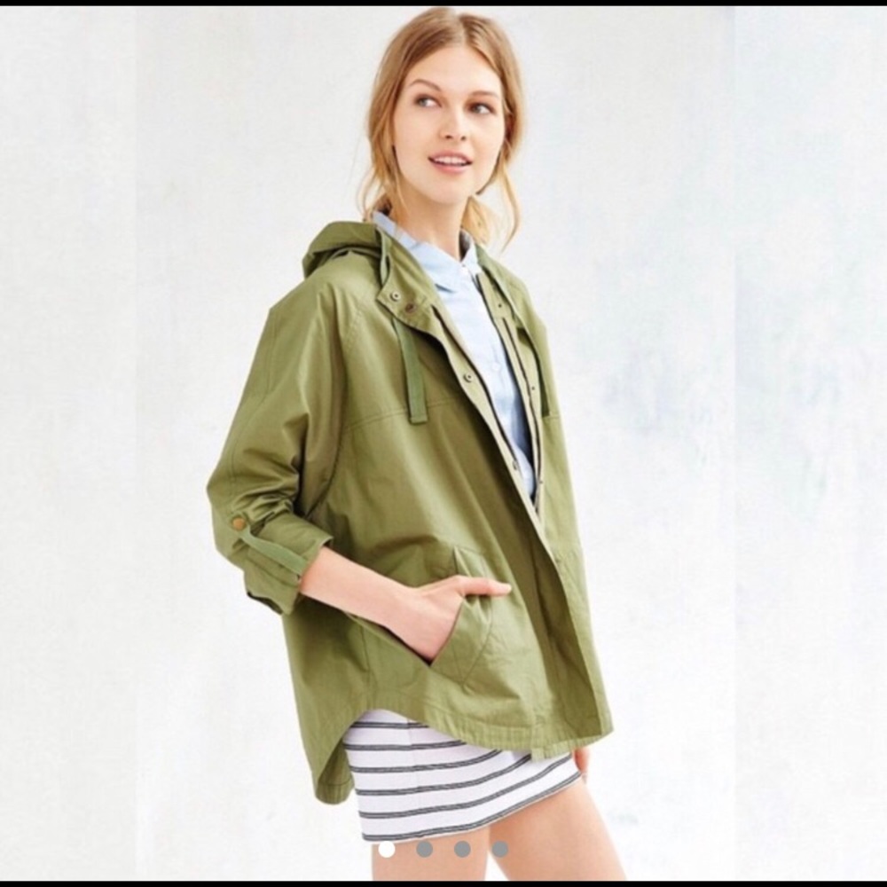 Urban Outfitters olive/army green light jacket